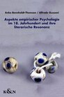 Buchcover Aspekte empirischer Psychologie im 18. Jahrhundert und ihre literarische Resonanz