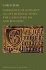Buchcover Emergence of Modality in Late Medieval Song: