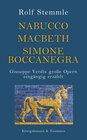Buchcover Nabucco - Macbeth - Simone Boccanegra