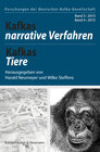 Buchcover Kafkas narrative Verfahren (Band 3), Kafkas Tiere (Band 4)