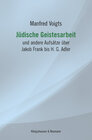 Buchcover Jüdische Geistesarbeit
