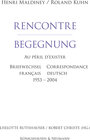 Buchcover Rencontre – Begegnung