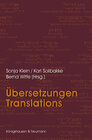 Buchcover Übersetzungen – Translations