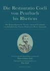 Buchcover Die Restauratio Coeli von Peurbach bis Rheticus