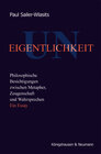 Buchcover Uneigentlichkeit