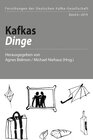 Buchcover Kafkas Dinge