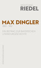 Buchcover Max Dingler (1883–1961)