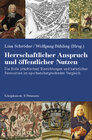 Buchcover Herrschaftlicher Anspruch und öffentlicher Nutzen