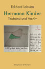 Buchcover Hermann Kinder