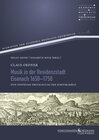 Buchcover Musik in der Residenzstadt Eisenach 1650–1750