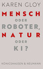 Buchcover Mensch oder Roboter, Natur oder KI?