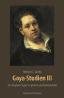 Buchcover Goya-Studien III