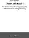 Buchcover Nicolai Hartmann