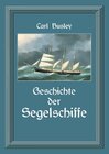 Buchcover Geschichte der Segelschiffe