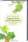 Buchcover Deutsche Weine und Weinbaustätten