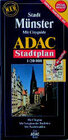 Buchcover ADAC Stadtpläne, spezialgefaltet, Münster