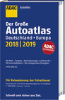 Buchcover Großer ADAC Autoatlas 2018/2019, Deutschland 1:300 000, Europa 1:750 000