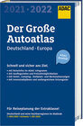 Buchcover ADAC Der Große Autoatlas 2021/2022 Deutschland und seine Nachbarregionen 1:300 000