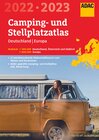 Buchcover ADAC Camping- und Stellplatzatlas 2022/2023 Deutschland 1:300 000, Europa 1:800 000