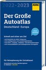 Buchcover ADAC Der Große Autoatlas 2022/2023 Deutschland und seine Nachbarregionen 1:300 000