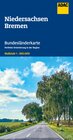 Buchcover ADAC Bundesländerkarte Deutschland 03 Niedersachsen, Bremen 1:300.000