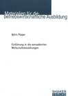 Buchcover Einführung in die europäischen Wirtschaftsbeziehungen