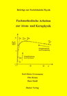 Buchcover Fachmethodische Arbeiten zur Atom- und Kernphysik