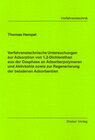 Buchcover Verfahrenstechnische Untersuchungen zur Adsorption von 1,2-Dichlorethan aus der Gasphase an Adsorberpolymeren und Aktivk