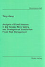 Buchcover Analysis of Flood Hazards in the Yangtze River Valley and Strategies for Sustainable Flood Risk Management