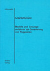 Buchcover Modelle und Lösungsverfahren zur Generierung von Flugplänen