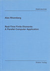 Buchcover Real-Time Finite Elements
