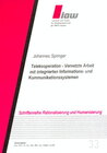 Buchcover Telekooperation - Vernetzte Arbeit mit integrierten Informations- und Kommunikationssystemen