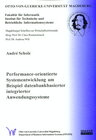 Buchcover Performance-orientierte Systementwicklung am Beispiel datenbankbasierter integrierter Anwendungssysteme