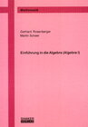 Buchcover Einführung in die Algebra