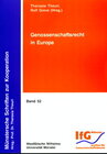 Buchcover Genossenschaftsrecht in Europa