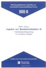 Buchcover Aspekte zur Bankbetriebslehre II