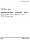 Buchcover Verspielte Tugend - Spielbares Laster