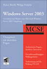 Buchcover MCSE Windows Server 2003 – Übungsbuch mit deutschen Fragen