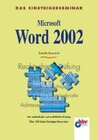 Buchcover Microsoft Word 2002