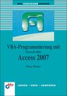 Buchcover VBA-Programmierung mit Microsoft Office Access 2007