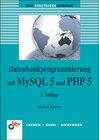 Buchcover Datenbankprogrammierung mit MySQL 5 und PHP 5