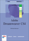 Buchcover Adobe Dreamweaver CS4