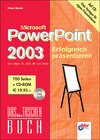 Buchcover Microsoft PowerPoint 2003 – Erfolgreich präsentieren