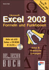 Buchcover Excel 2003 - Formeln und Funktionen