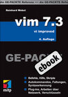 Buchcover vim 7.3 GE-PACKT