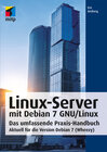 Buchcover Linux-Server mit Debian 7 GNU/Linux