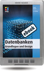 Buchcover Datenbanken - Grundlagen und Design