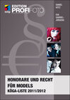 Buchcover Honorare und Recht für Models