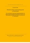Buchcover Wandel der Werte und Erziehungsziele in Deutschland
