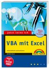 Buchcover Jetzt lerne ich VBA mit Excel